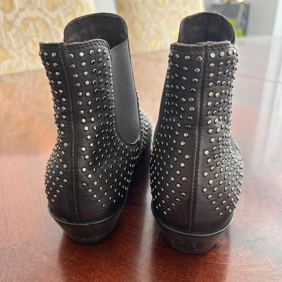 Boemos Studded Women's Ankle Boots Made in Italy Size 8 EU 38 - Picture 4 of 9